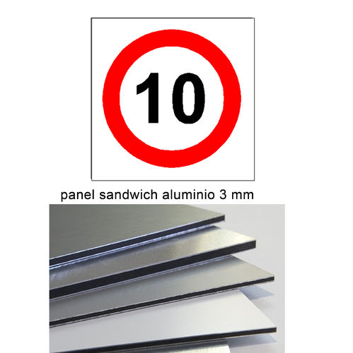 limite velocidad 10 aluminio 3mm